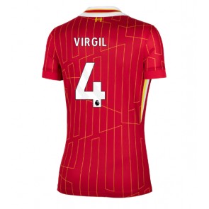 Liverpool Virgil van Dijk #4 Hemmatröja Kvinnor 2024-25 Kortärmad